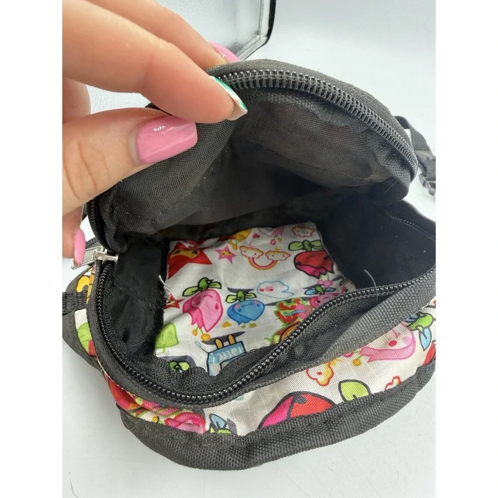Tokidoki Mini Backpack Crossbody Bag All Over Print Character Kawaii White Multi